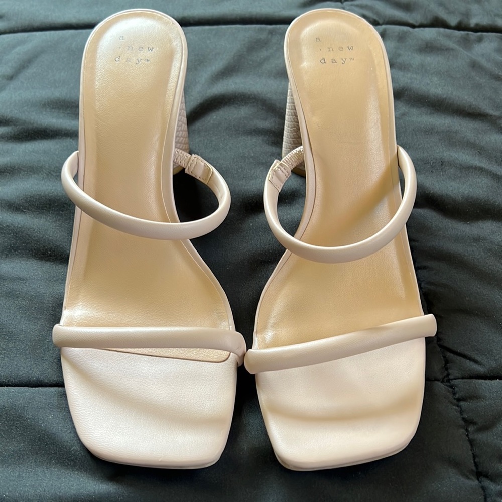 Nude Heels (only worn once!)